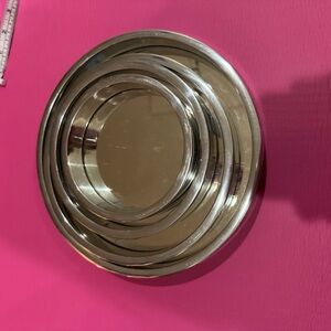 Chiasso Exclusive decorative silver round hanging  mirrors